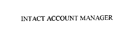 INTACT ACCOUNT MANAGER