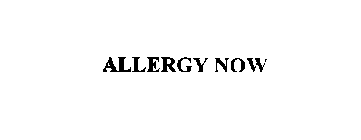 ALLERGY NOW