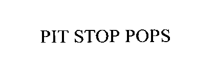 PIT STOP POPS