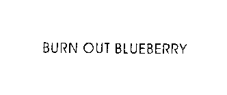 BURN OUT BLUEBERRY