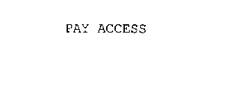 PAY ACCESS