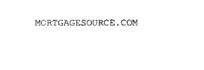 MORTGAGESOURCE.COM