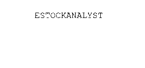 ESTOCKANALYST