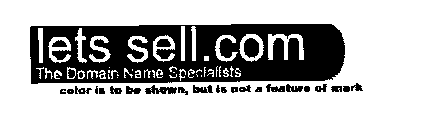 LETS SELL.COM THE DOMAIN NAME SPECIALISTS