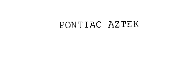 PONTIAC AZTEK