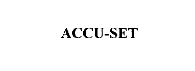 ACCU-SET