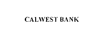 CALWEST BANK