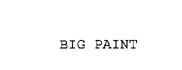 BIG PAINT
