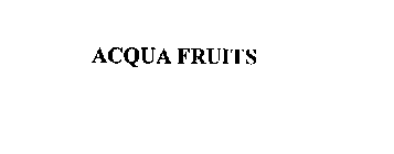 ACQUA FRUITS