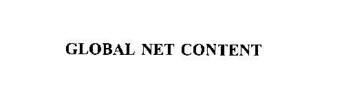 GLOBAL NET CONTENT