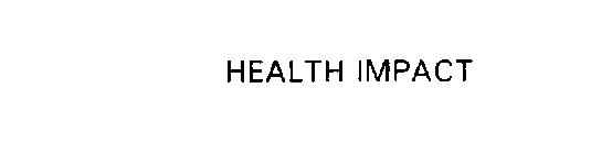HEALTH IMPACT