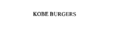 KOBE BURGERS