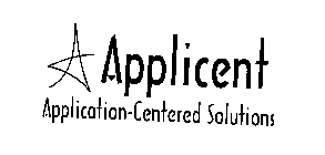 APPLICENT APPLICATION-CENTERED SOLUTIONS