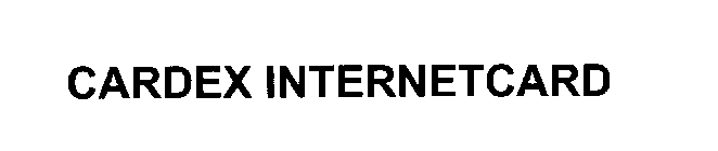 CARDEX INTERNETCARD