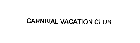 CARNIVAL VACATION CLUB