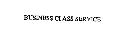 BUSINESS CLASS SERVICE