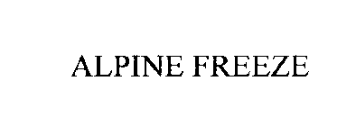 ALPINE FREEZE
