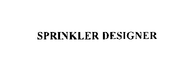 SPRINKLER DESIGNER