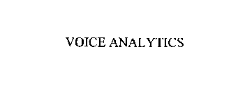 VOICE ANALYTICS