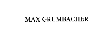 MAX GRUMBACHER