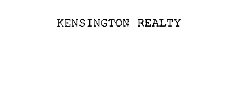 KENSINGTON REALTY