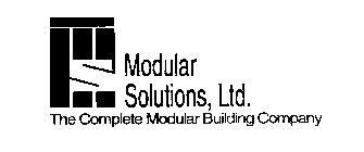 M S MODULAR SOLUTIONS, LTD. THE COMPLETE MODULAR BUILDING COMPANY