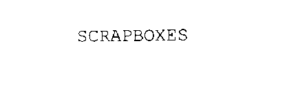 SCRAPBOXES