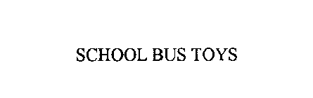 SCHOOL BUS TOYS