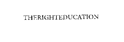 THERIGHTEDUCATION