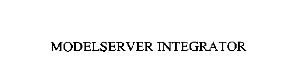 MODELSERVER INTEGRATOR