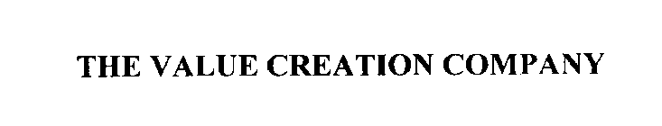 THE VALUE CREATION COMPANY