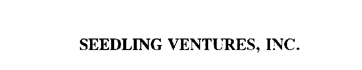 SEEDLING VENTURES, INC.