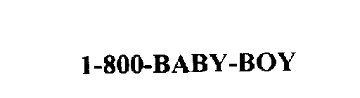 1-800-BABY-BOY