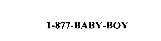 1-877-BABY-BOY