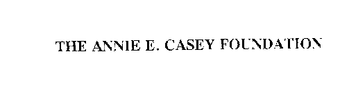THE ANNIE E. CASEY FOUNDATION