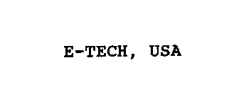 E-TECH, USA