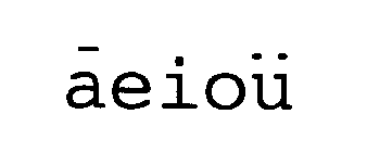 AEIOU