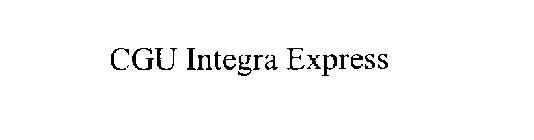 CGU INTEGRA EXPRESS