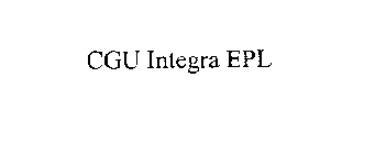 CGU INTEGRA EPL
