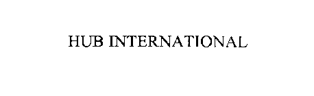 HUB INTERNATIONAL