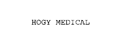 HOGY MEDICAL
