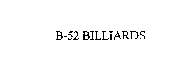 B-52 BILLIARDS