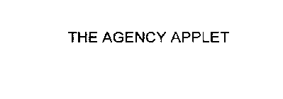 THE AGENCY APPLET