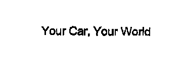 YOUR CAR, YOUR WORLD
