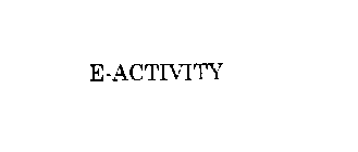 E-ACTIVITY
