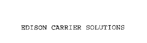 EDISON CARRIER SOLUTIONS