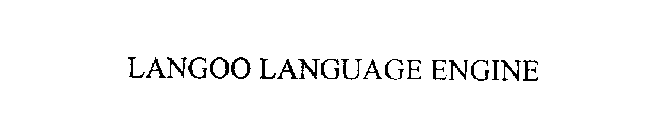 LANGOO LANGUAGE ENGINE