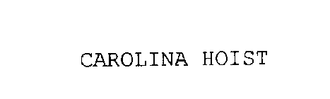 CAROLINA HOIST