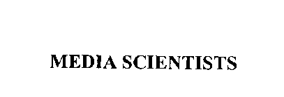 MEDIA SCIENTISTS