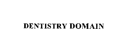DENTISTRY DOMAIN
